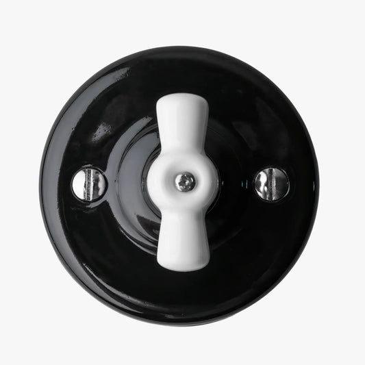 Annabella - Black White - Bell Press - 1 Gang