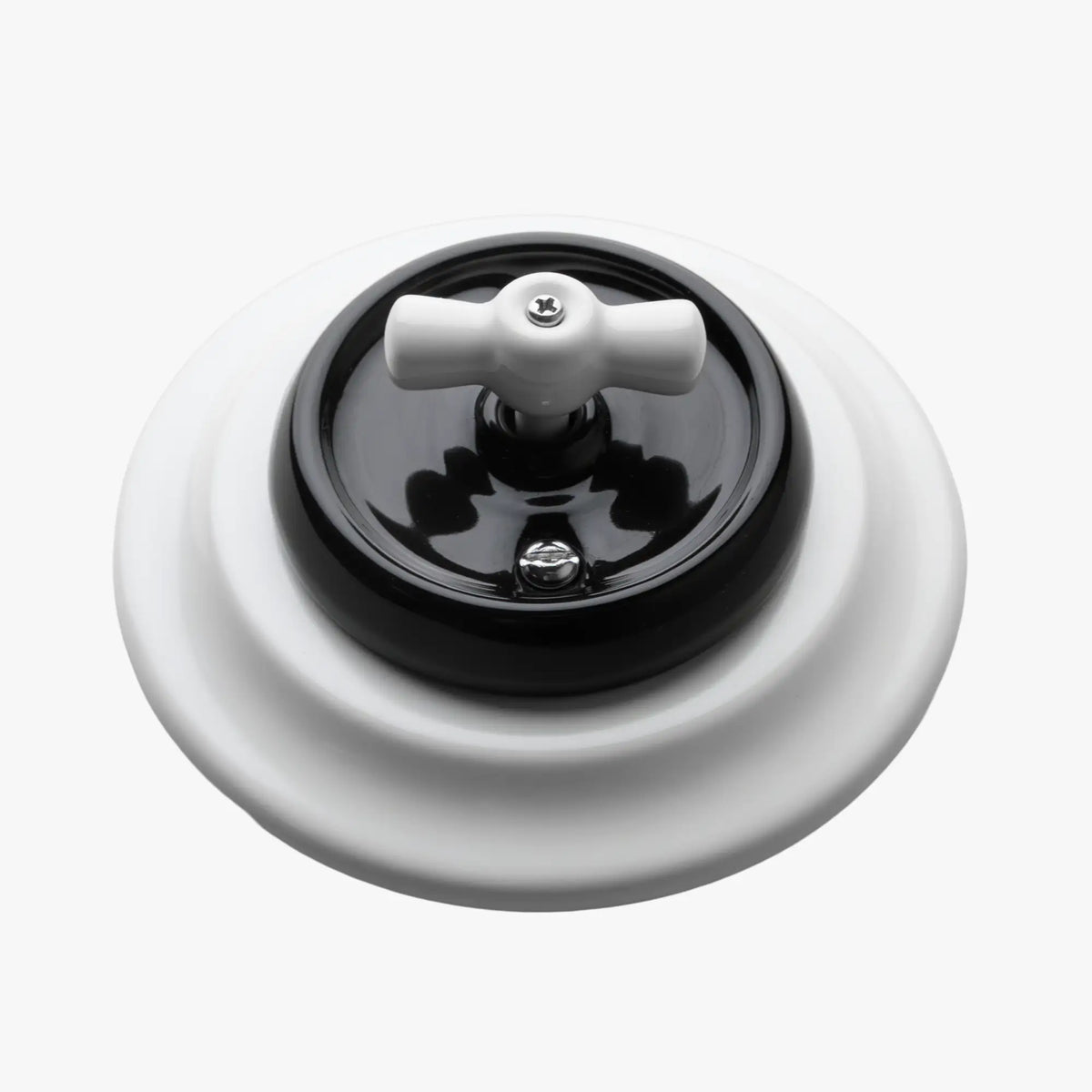 Beatrice - White Black White - Switch - 1 Gang - 2 Way