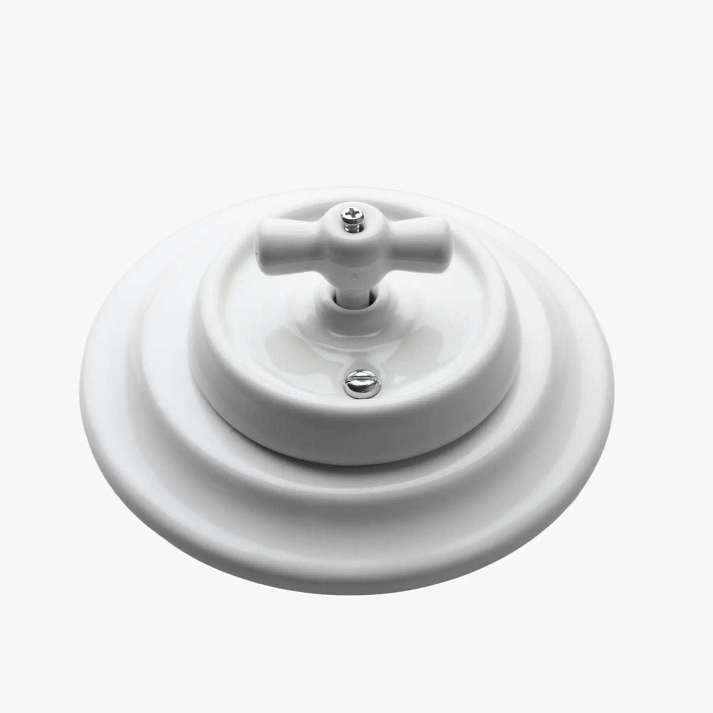 Beatrice - All White - Switch - 1 Gang - 2 Way
