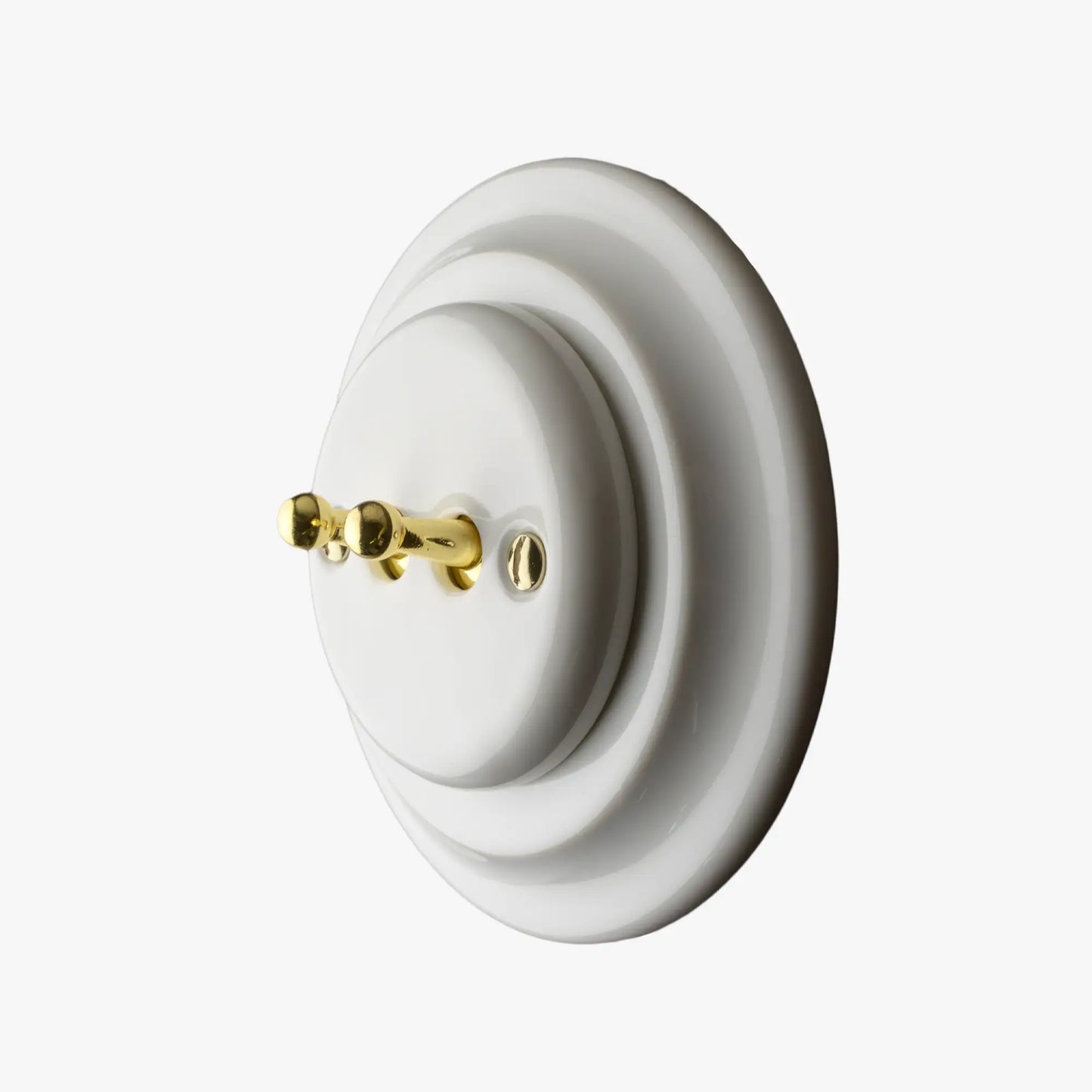 Belinda - White - Switch - 2 Gang - 2 Way