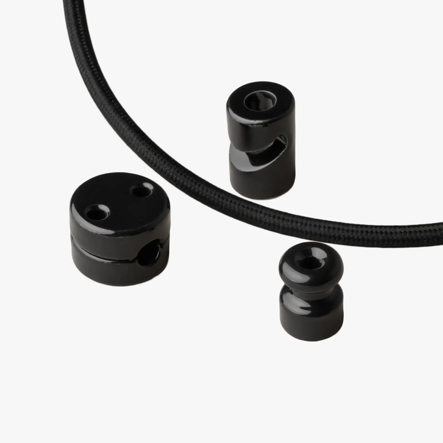 Caroline - Cable Management - Black