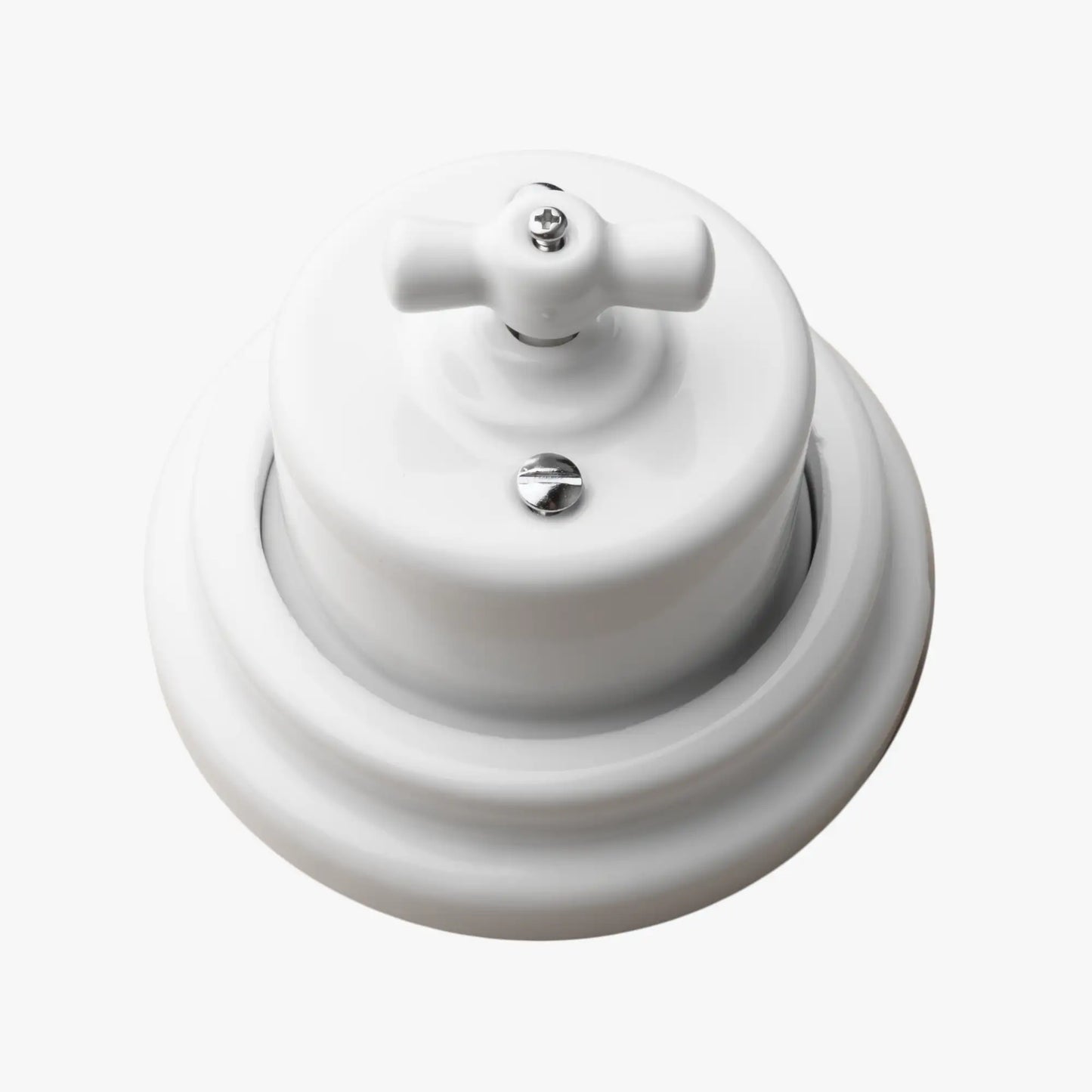 Hailey - Face Plate - White - Single