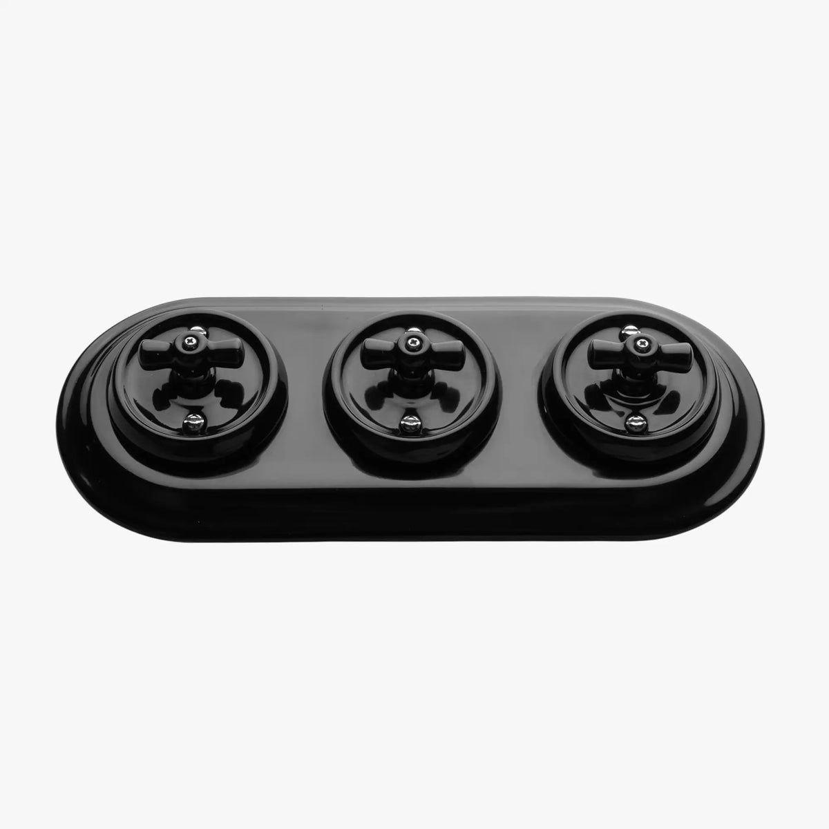 Helena - Face Plate - Black - Trio