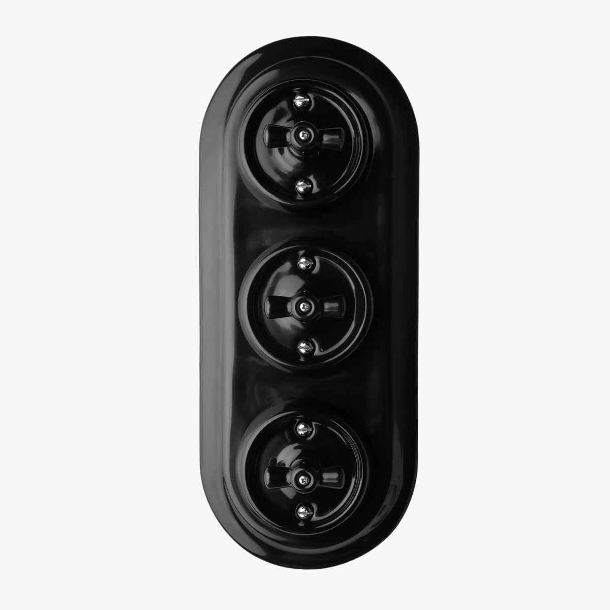 Helena - Face Plate - Black - Trio