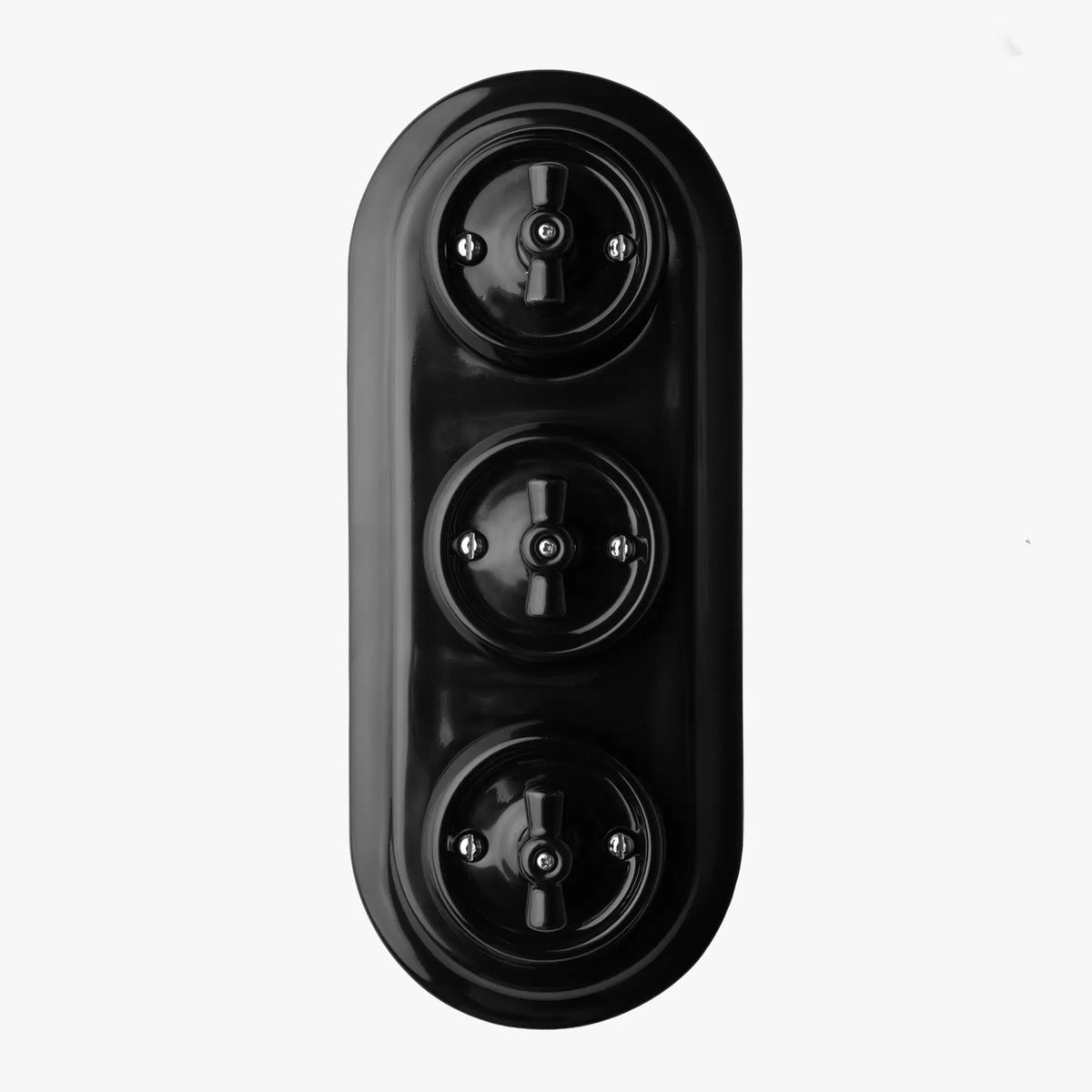 Helena - Face Plate - Black - Trio