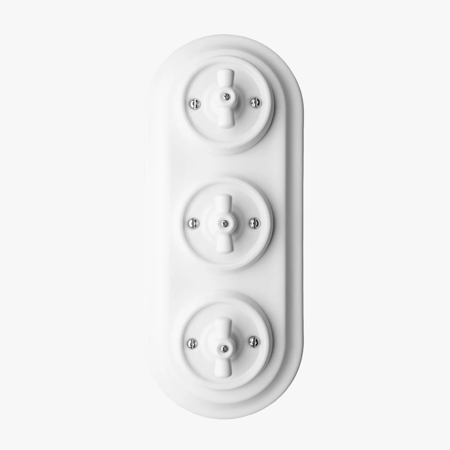 Helena - Face Plate - White - Trio