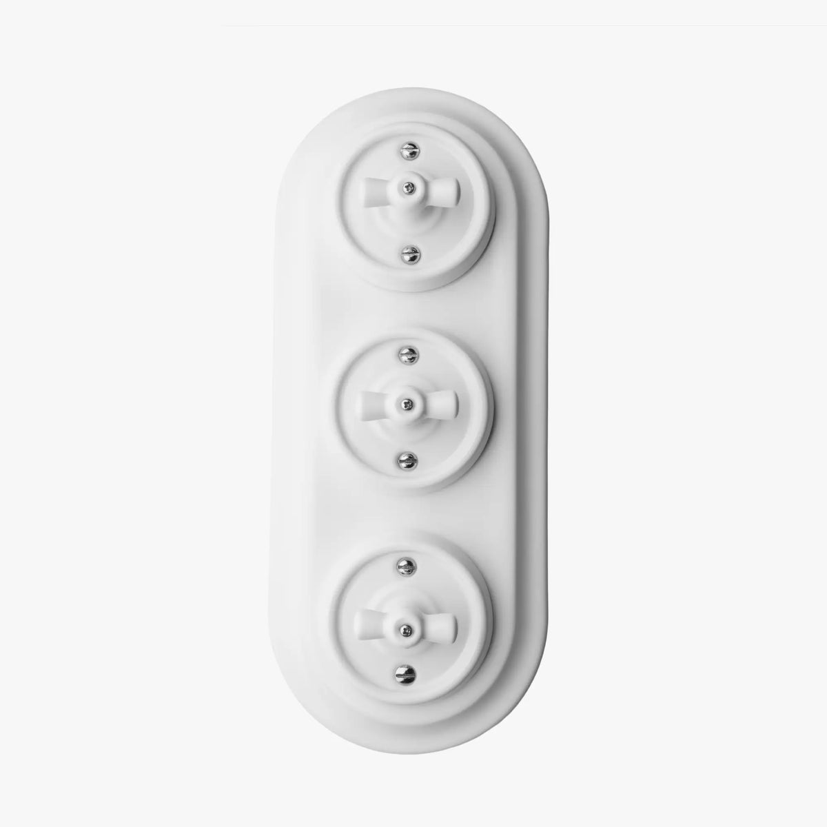 Helena - Face Plate - White - Trio