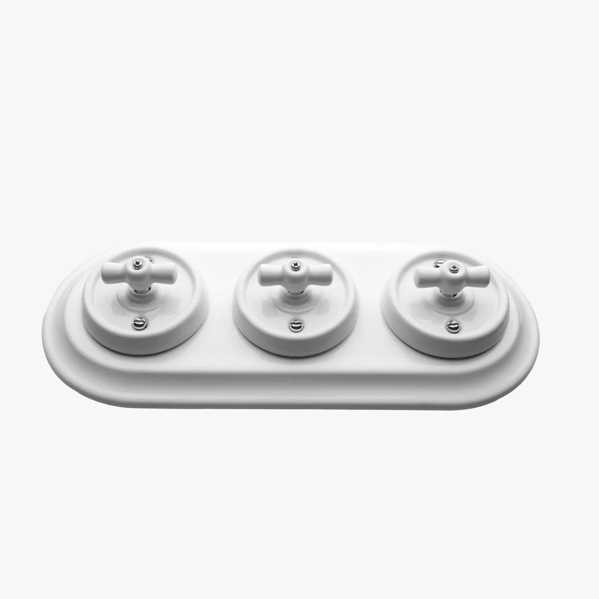 Helena - Face Plate - White - Trio