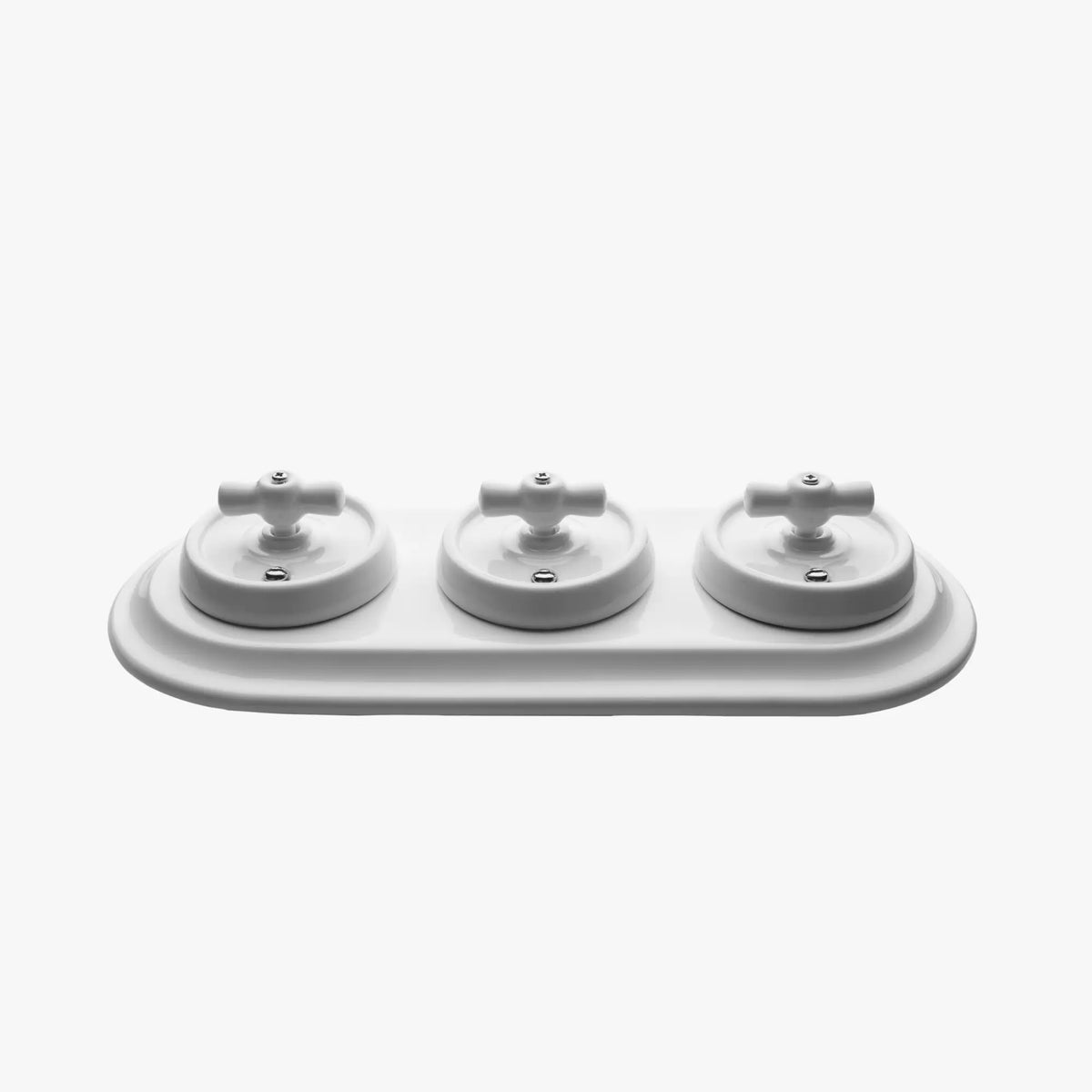 Helena - Face Plate - White - Trio