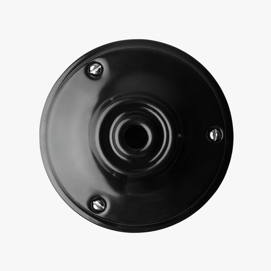 Rosemary - Ceiling Rose - Black
